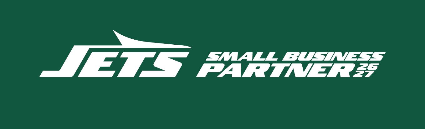 Official New York Jets Small Business Partner Crest for 2026 Season